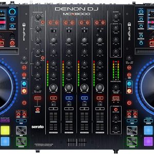 Denon DJ MCX8000 | Standalone DJ Player and Serato 4-Channel DJ Controller)